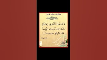 سورة الاحزاب - سورة 33 - اية (40)