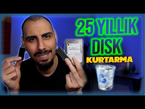25 YILLIK GİZEMLİ DISK'TEN VERİ KURTARMAYI DENEDİM! (SSD VS HDD)