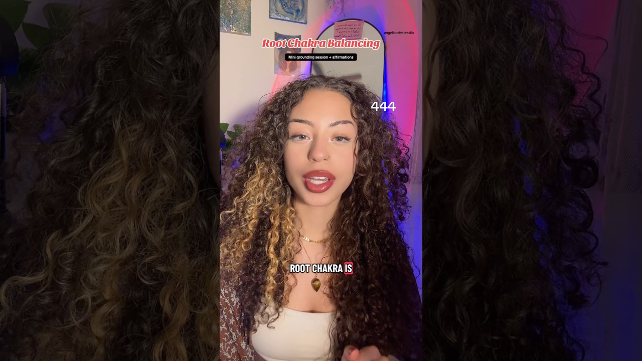 The Root chakra ❤️ affirmations + grounding technique. 