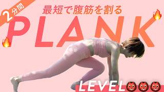 【2分間】最短で腹筋を割る鬼のプランク