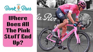 Where Does All The Unused Pink Gear From The Giro Ditalia End Up?