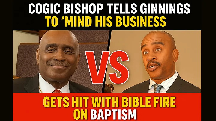 COGIC Bishop Tells Gino Jennings to ‘Mind His Business’—Gets Hit With Bible Fire on Baptism!