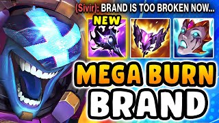 NEW BURN ITEM made Brand the Most Broken Jungler in the game...