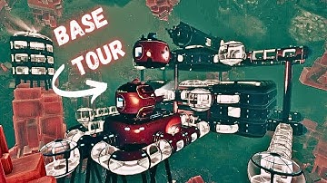 Subnautica Below Zero Base Tour: MASSIVE Base Deep in the Fabricator Caverns