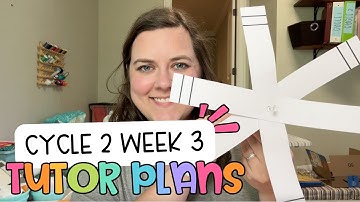 CC Cycle 2 Week 3 Tutor Plans (Apprentice class ages 6&7)