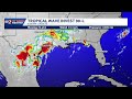 Invest 90-L forms over Mexico near the Gulf; heavy rain, flooding possible in Texas, Louisiana t...