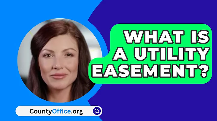 What Is A Utility Easement? - CountyOffice.org