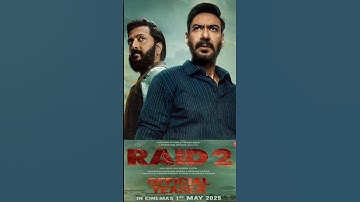 RAID 2 Teaser: Ajay D | Riteish D | Vaani K | Raj Kumar | Abhishek P | Kumar M | Bhushan K,Krishan K