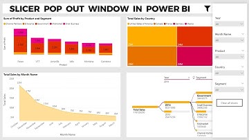 Create a Pop Out Slicer Window in Power BI