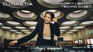 Dj Nastia - Techno DJ Set At Vernadsky Library (Kyiv)