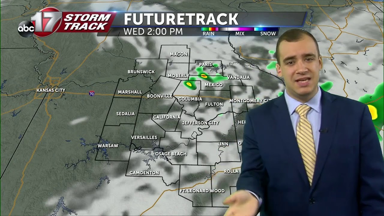 A few storms possible south of I-70 this evening.mp4 - YouTube