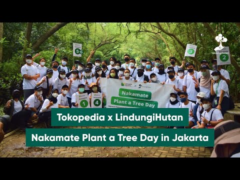 Tokopedia x LindungiHutan: Nakamate Plant A Tree Day in Jakarta