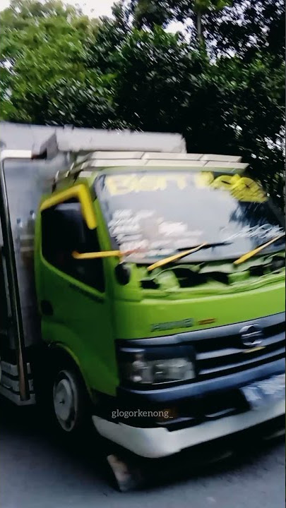 Muatan 14kubik Sedikit Oleng😱 #glogorkenong #truckterbaru #truckdutro