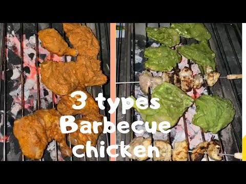 3 Barbecue Chicken /Barbecue Chicken Recipes/Charcoal Chicken - YouTube