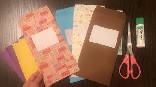 【おりがみ】定形郵便封筒の作り方
