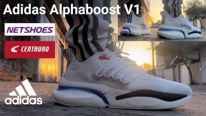 adidas Alphaboost V1 Shoes - White, Women's Lifestyle