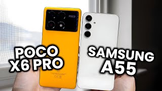 Poco X6 Pro vs Galaxy A55 ¿Cuál comprar?