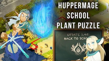 Wakfu  Huppermage School - Plant Puzzle