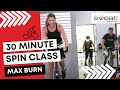 30 minute spin class  tabata max fat burn indoor cycling  free online spinning class