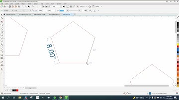 Corel Draw Tips & Tricks Polygon to a size you need Part 4