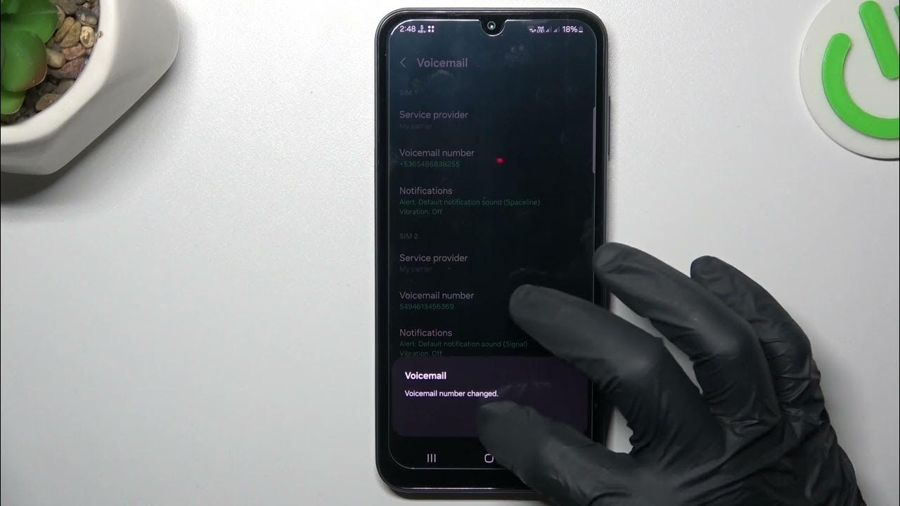 how-to-setup-voicemail-number-on-samsung-galaxy-a15-youtube