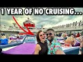 My girlfriend is not allowed to cruise with me for one year