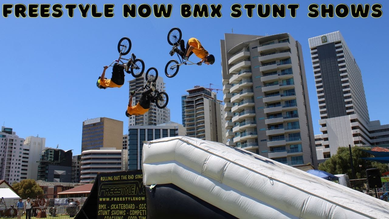 Freestyle Now BMX shows Perth leisure lifestyle show YouTube