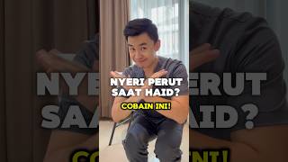 Cara atasi nyeri perut saat haid dalam 15 detik! Nyeri haid parah wajib tau! #nyerihaid #stretching