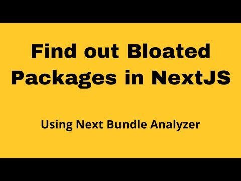 How to Find Unnecesary Packages in NextJS