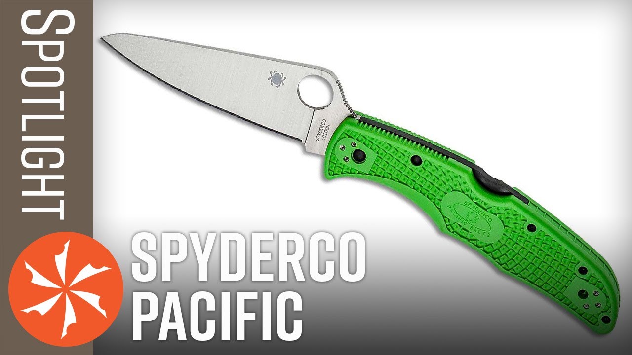 Navaja Tactica Spyderco Pacific Salt Dentada H-1 Rescate