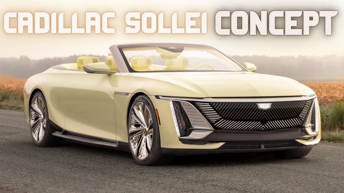 Cadillac Sollei Concept Debuts As The Ultra Luxurious Drop Top EV - YouTube