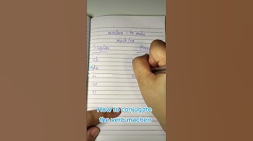 Thumbnail of Easily conjugate the verb machen # #funlearning #easylearning #germanlanguage #freelearning #german