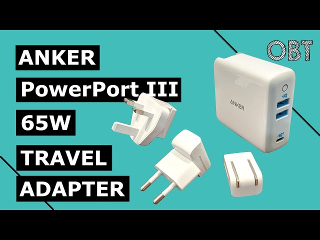 Anker PowerPort III 65W International Travel Adapter Review