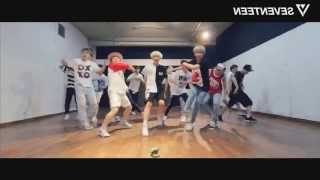 [mirrored] SEVENTEEN Adore U Dance Choreography 'Fixed Cam' Ver.