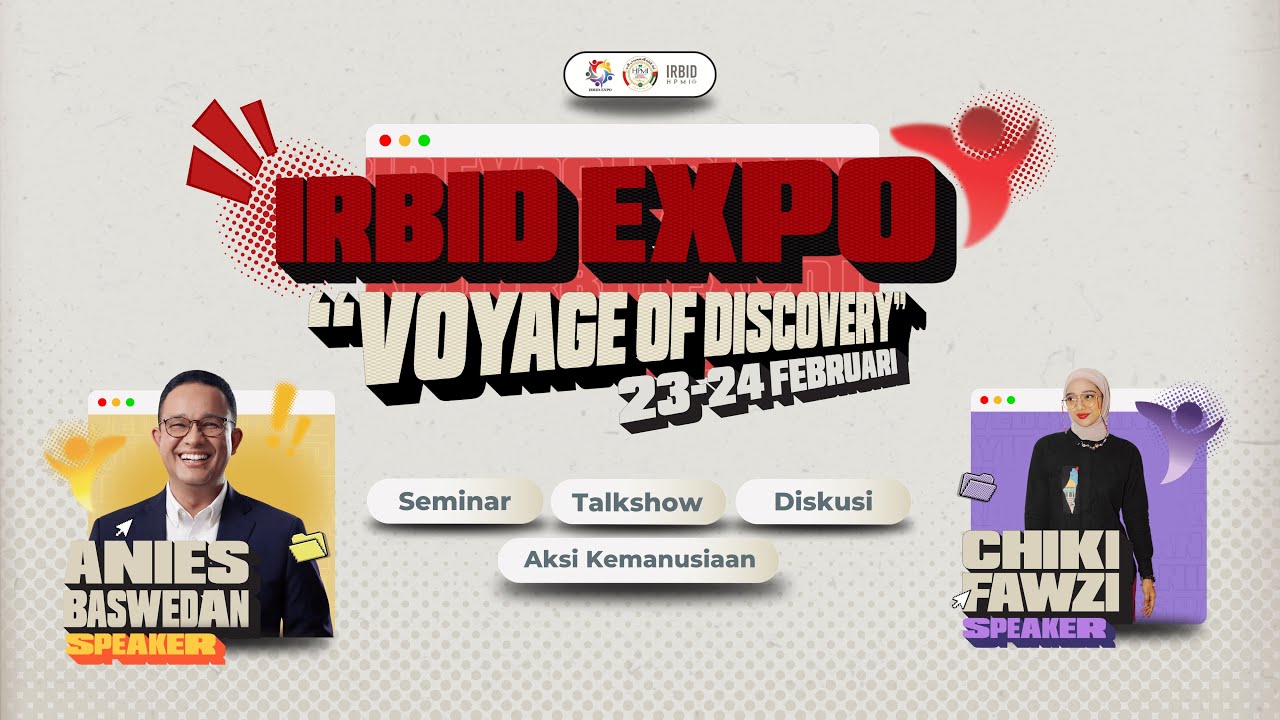 Live Stream Irbid Expo 2025: Talkshow Bersama Kak Chiki Fawzi