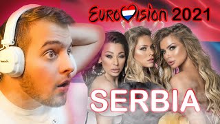 GREEK GUY REACTS TO SERBIAS EUROVISION 2021 SONG | Hurricane // LOCO LOCO