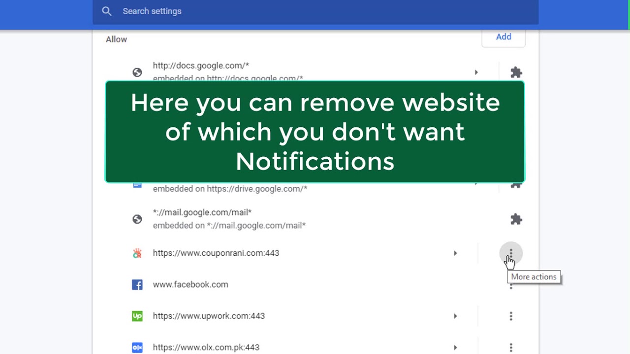 How to disable Notification in Google Chrome - YouTube