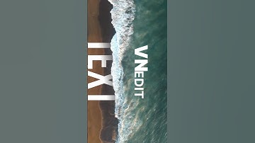 Cinematic😱TEXT Reveal 💯 in VN VIDEO Editor Tutorial #shorts #edit