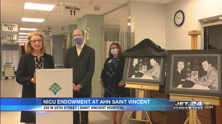 AHN Saint Vincent celebrates endowment to NICU