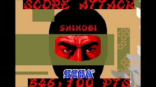(Arcade) Shinobi Completed 1 Credit, 1cc - 546.100 pts