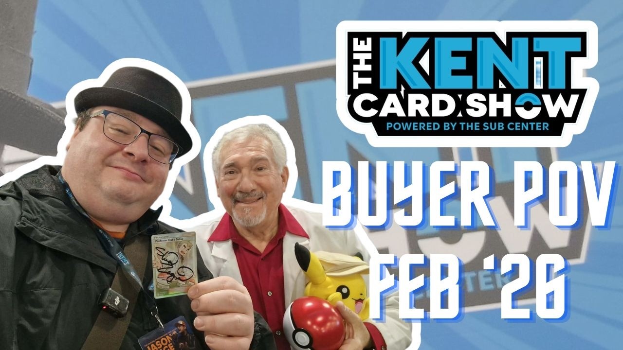 I met the actual Professor Oak | Kent Card Show Feb '26 buyer POV