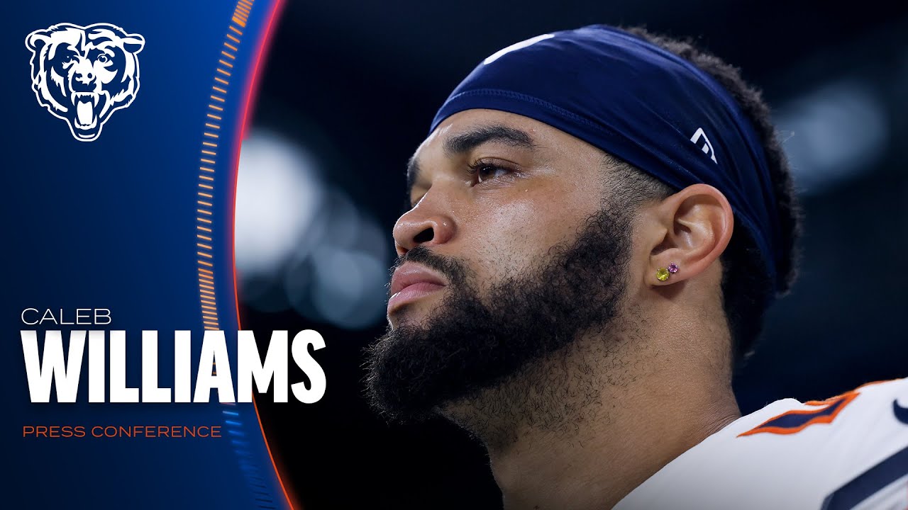 Caleb Williams on growth, preparing for Cowboys | Chicago Bears Caleb Williams on growth, preparing for Cowboys | Chicago Bears
