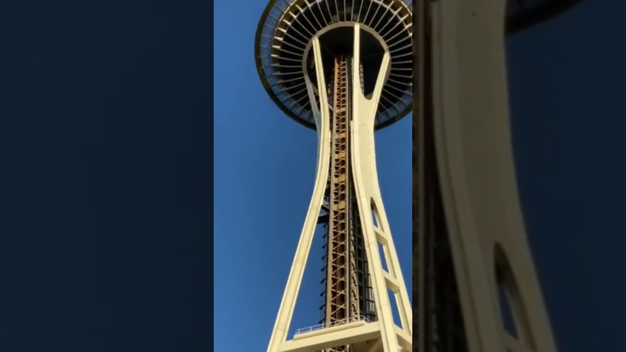Iconic 650 ft Space Needle/ Seattle Washington