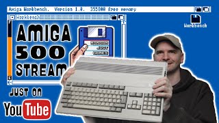 Amiga 500 Live Stream - Gem X / R-Type 2 / Harlequin / Bubble Dizzy / Dan Dare 3 / North & South screenshot 2