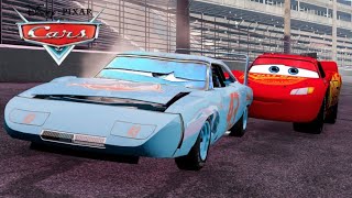 Lightning McQueen Helps The King | Cars Movie Remake | BeamNG.drive