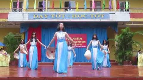 Văn nghệ chào mừng 20/11 trường THCS Lê Hồng Phong (Lục Yên)-(1)