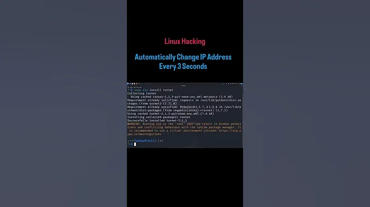 🔄 Change IP Address in Linux in Seconds! 🐧 #Shorts