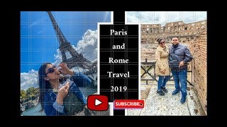 PARIS AND ROME TRAVEL 2019