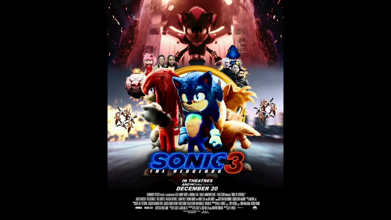 Sonic The Hedgehog 3 poster by me! What do you guys think? : r/SonicTheMovie