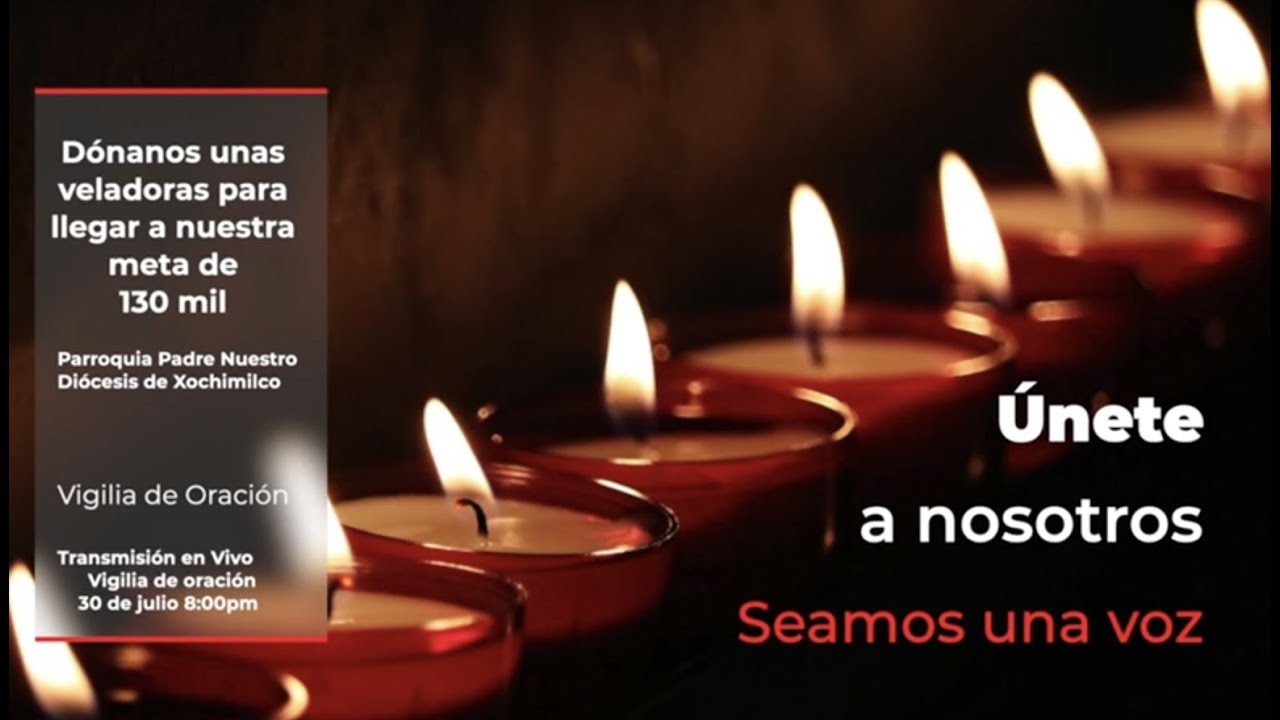 130,000 velas por la Paz